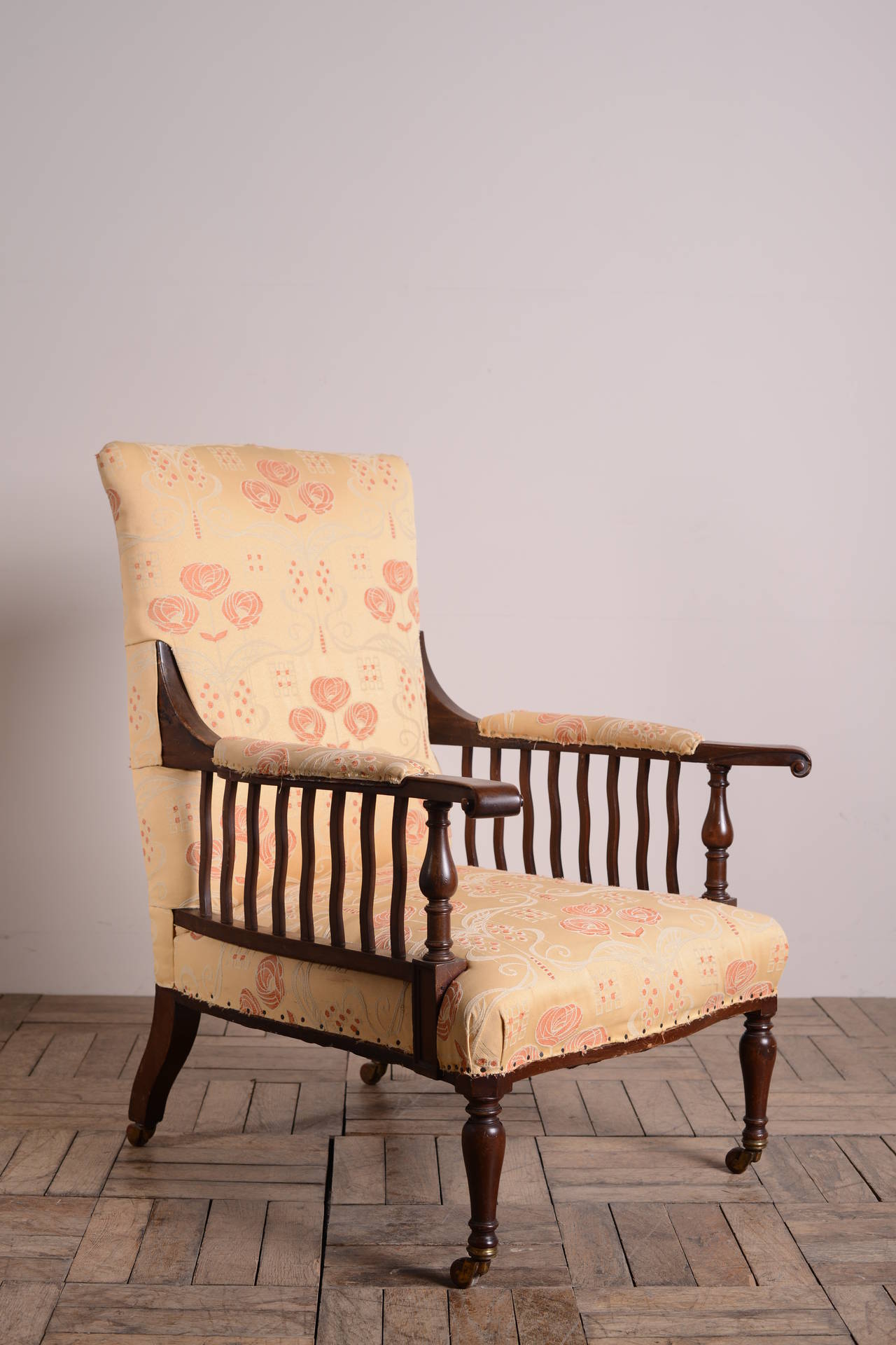 Morris & Co antique Saville Armchair by George Jack.