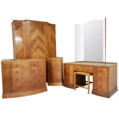 Rare Antique Heals Bedroom Furniture. 2 Pieces Available.