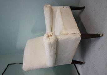 Large 19th Century Antique Howard 
Sons Armchair.