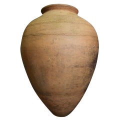Huge 4ft High Antique Spanish Terracotta Urn.