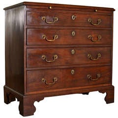 Early Georgian Fruitwood Antique Batchelors Chest
