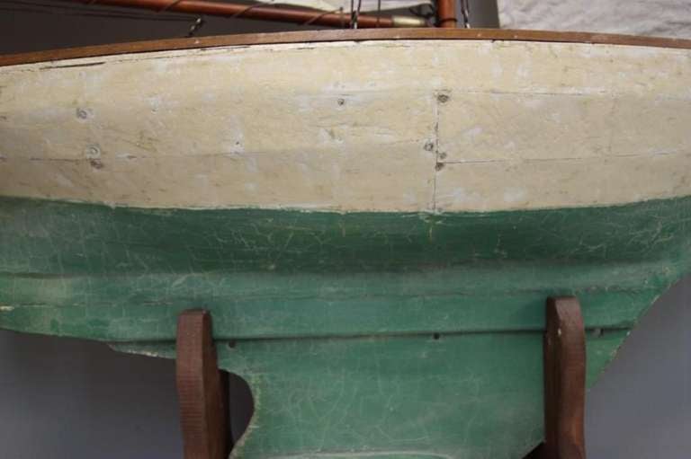 19th Century English Antique Pond Yacht. 2