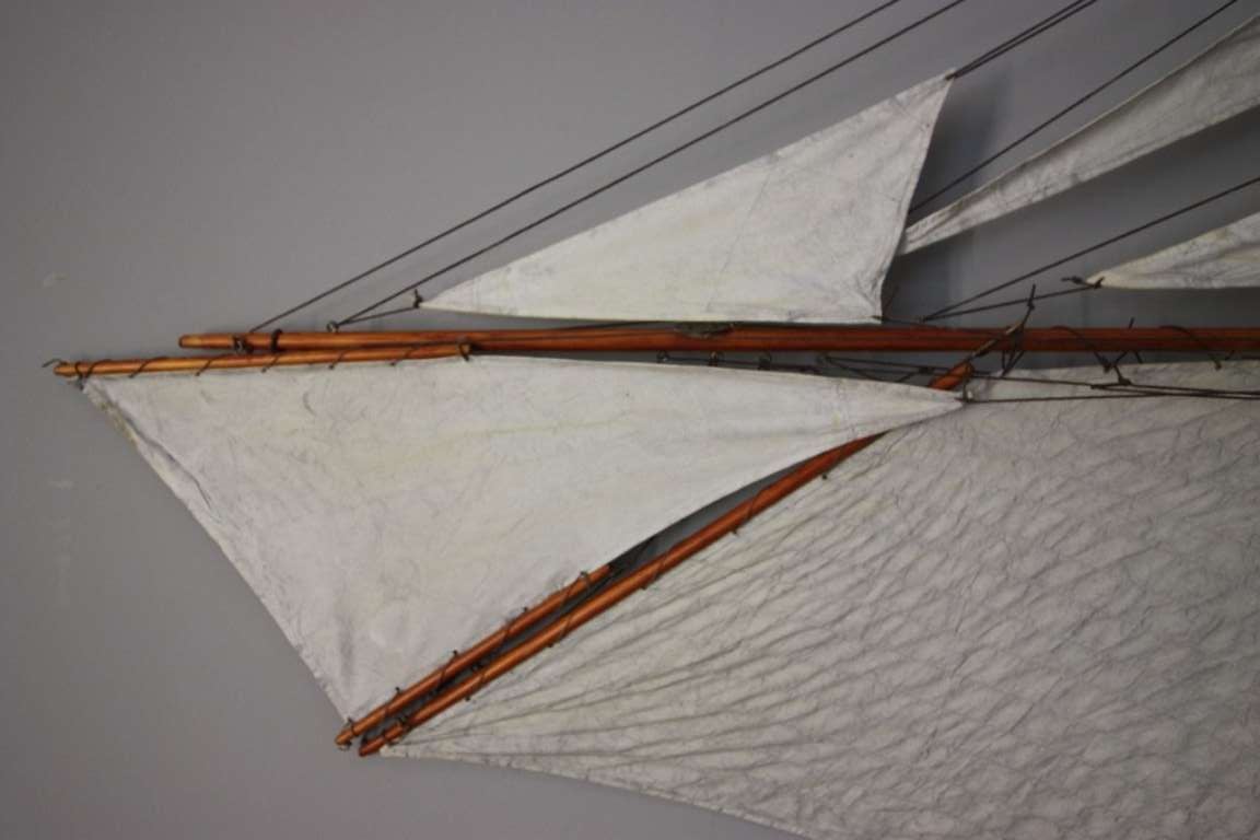 19th Century English Antique Pond Yacht. In Excellent Condition In Lancashire, GB