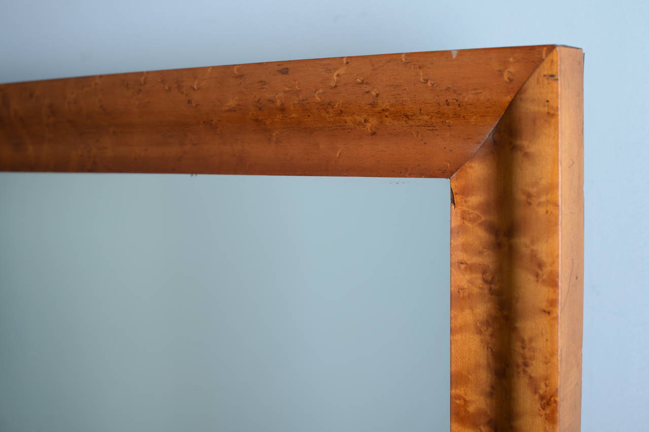 Birds Eye Maple Antique Mirror