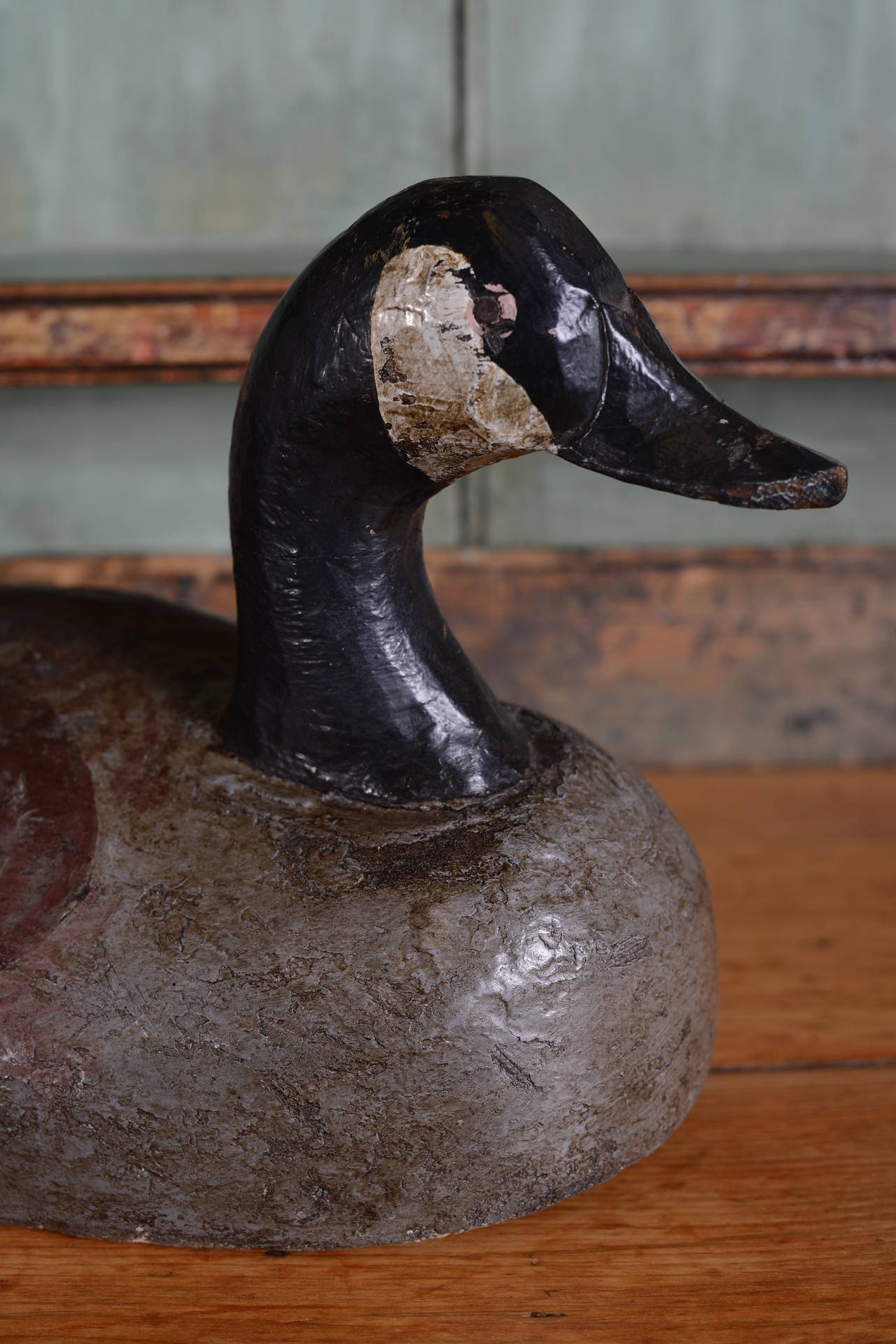 Original Edwardian Antique Decoy Goose In Excellent Condition In Lancashire, GB