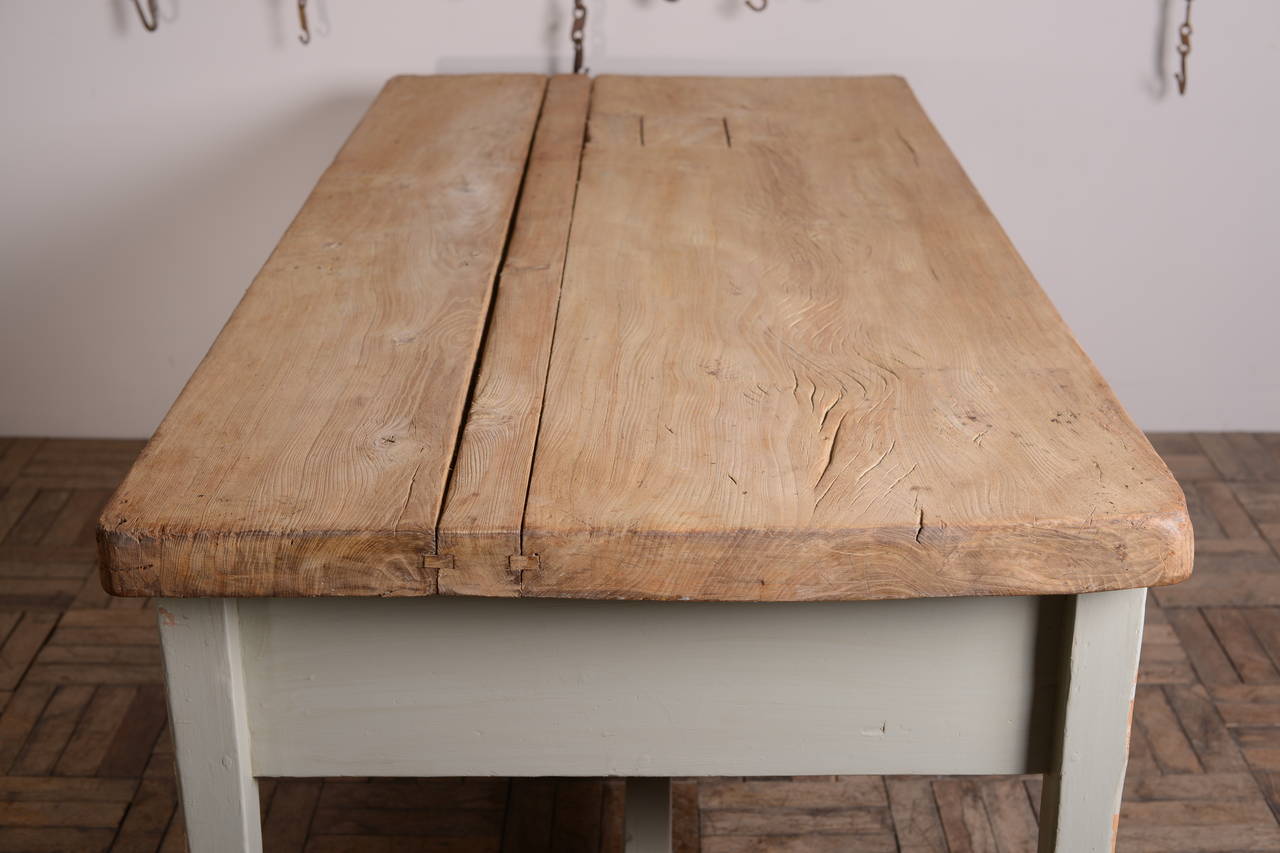 19th Century Antique Baking Central Table or Island 3