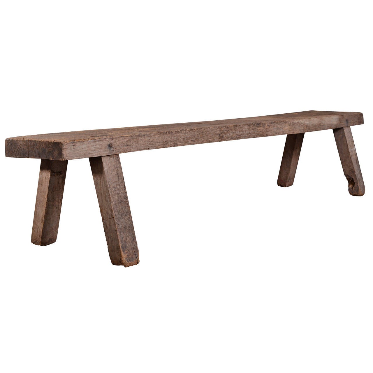 English Oak Antique, Pig Bench Coffee Table at 1stDibs