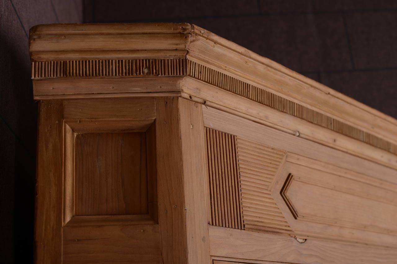 Georgian Architectural 18th Century Antique, Pine Corner Cupboard