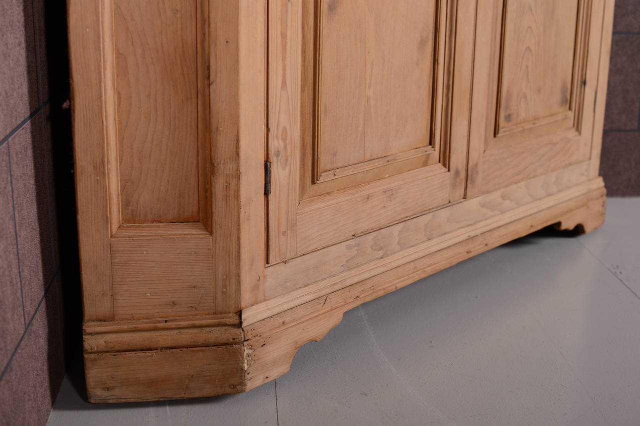 Architectural 18th Century Antique, Pine Corner Cupboard 2