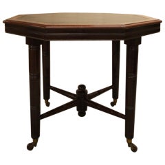 Arts 
Crafts Antique Mahogany Centre Table