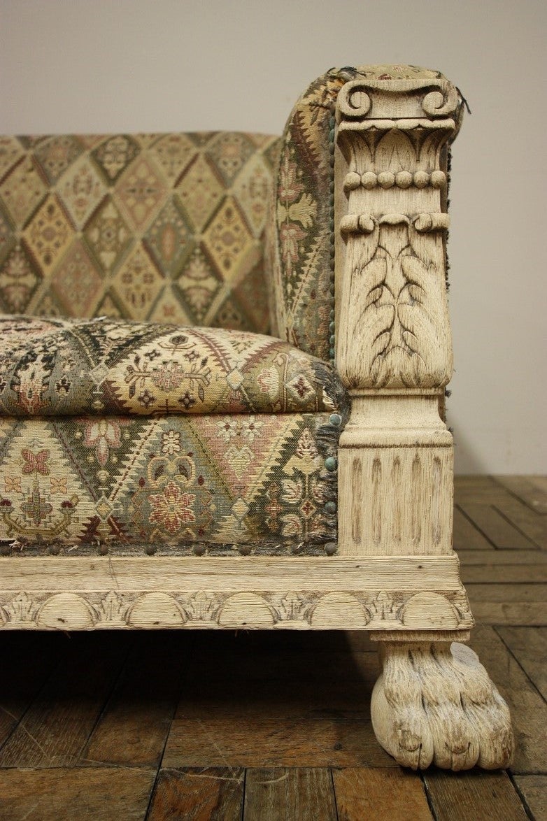 Edwardian Fabulous English Antique, Deep Seated Sofa