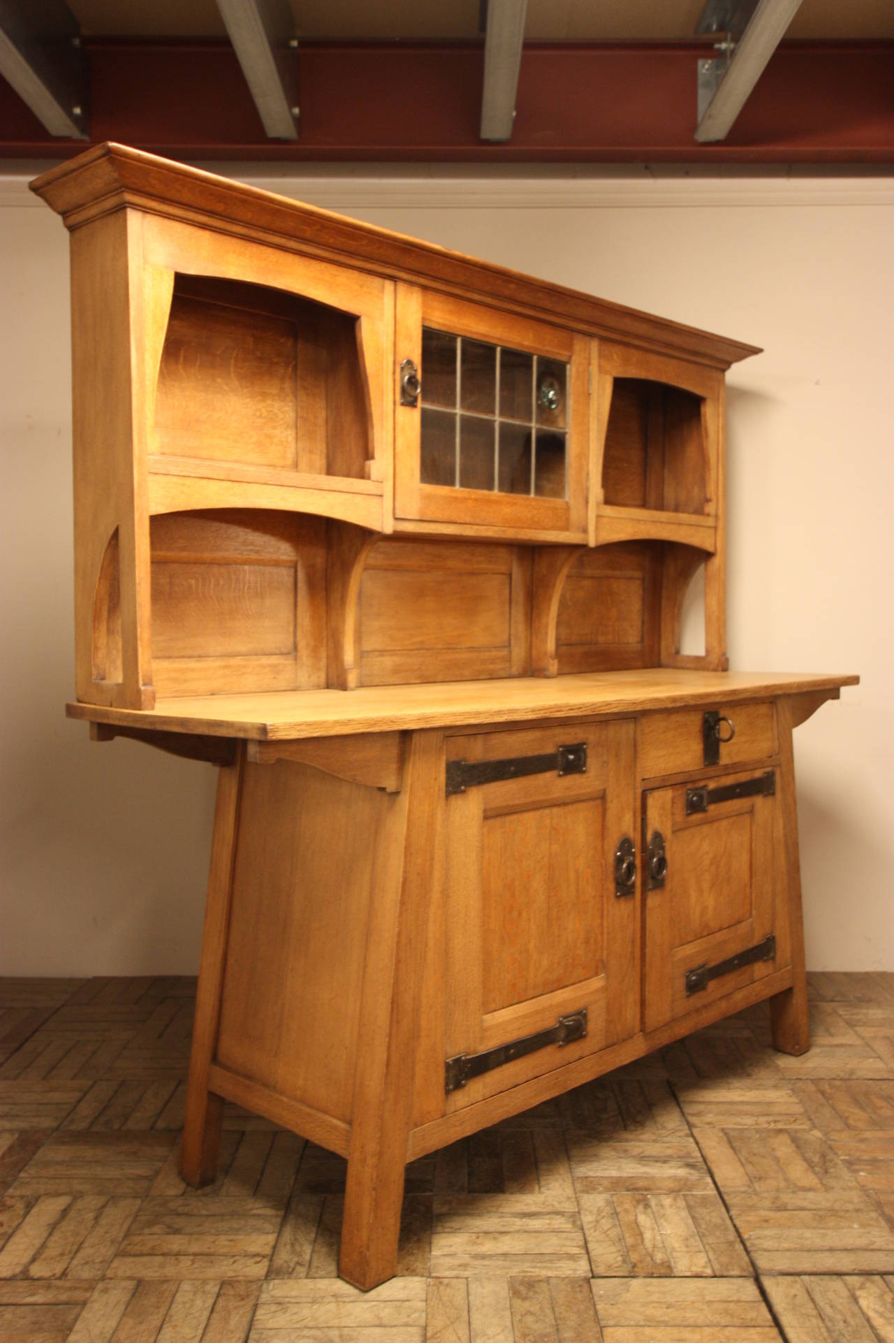 Liberty Antique Oak Dresser by Leonard Wyburd 3