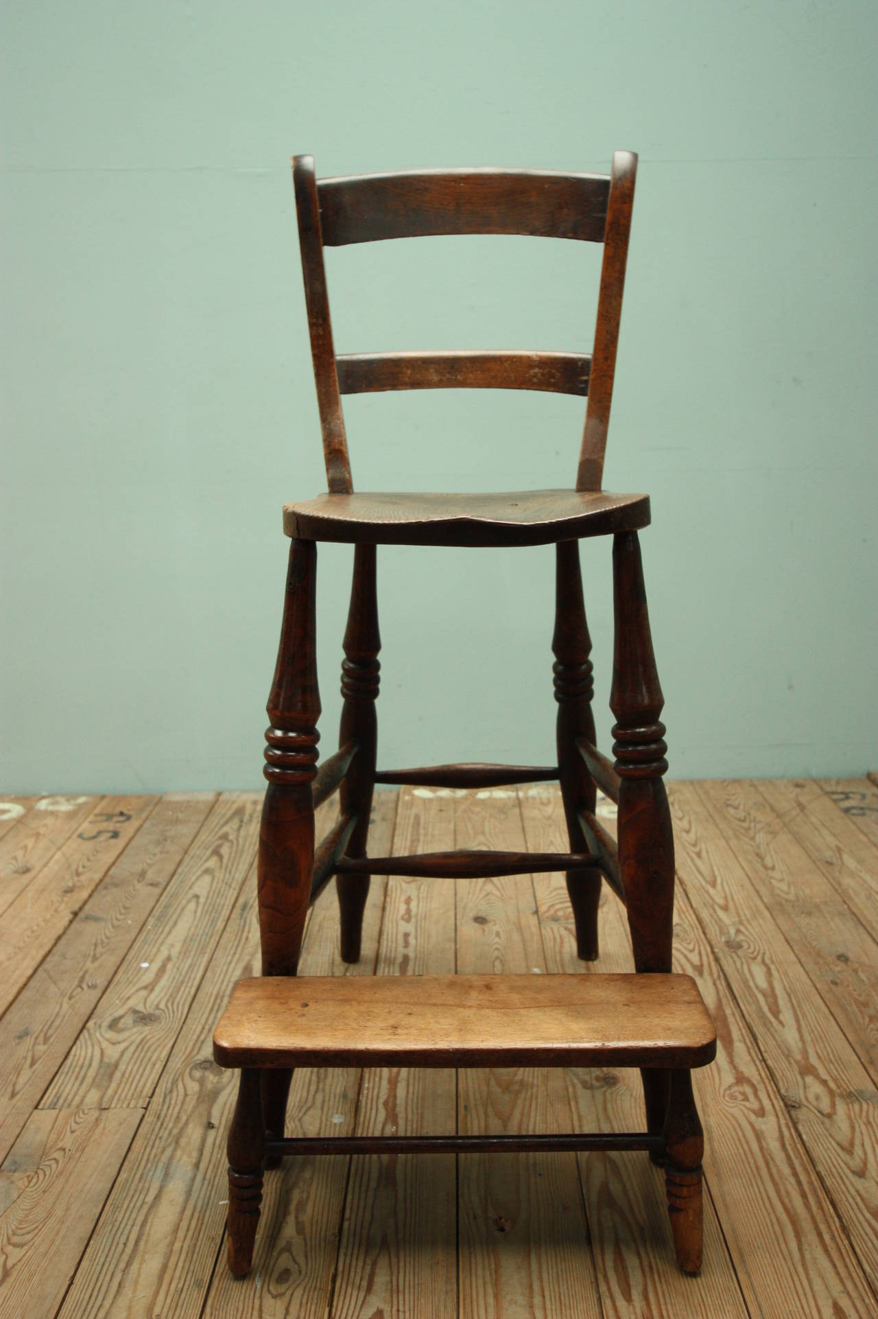 19th Century Country Antique Barber's Chair