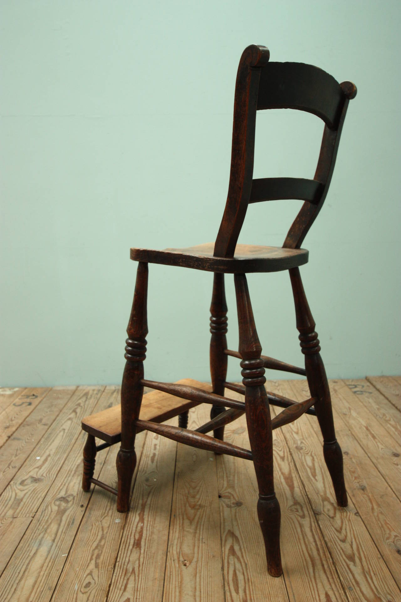 19th Century Country Antique Barber's Chair For Sale 1