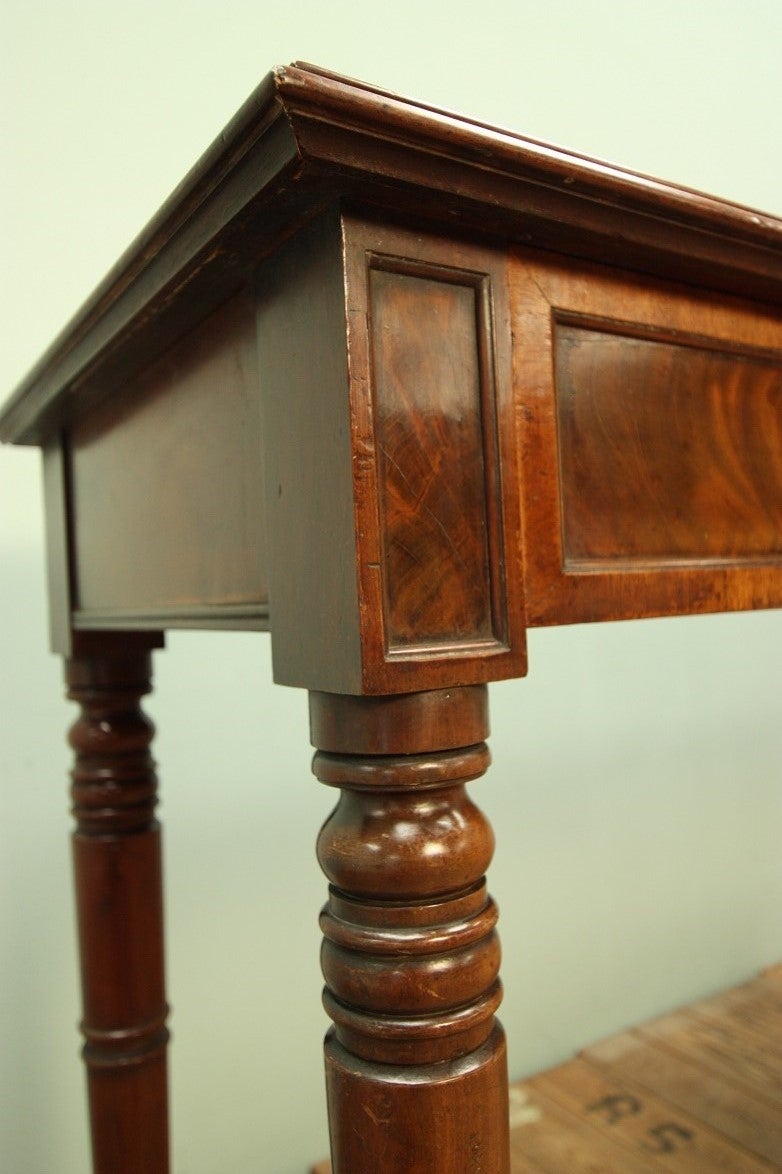 19th Century Georgian Antique Mahogany Console Table