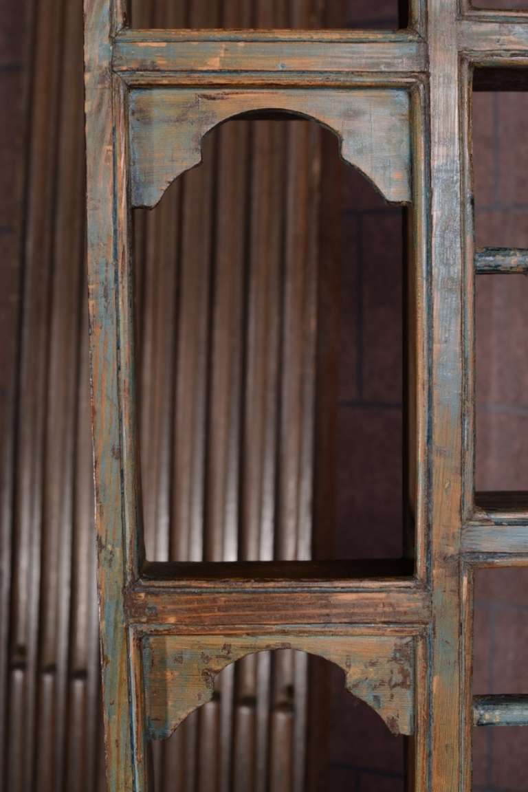 Georgian Antique Pine Delft Rack in Original Paint In Excellent Condition In Lancashire, GB