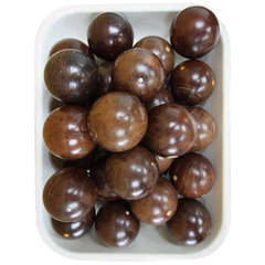 Collection of Scottish Antique Lignum Vitae Carpet Bowls Collection of Scottish Antique Lignum Vitae Carpet Bowls