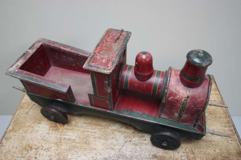 Edwardian English Antique Toy Train 1