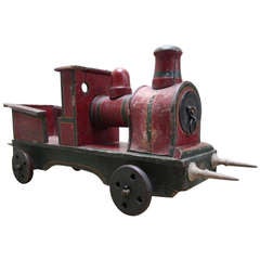 Edwardian English Antique Toy Train