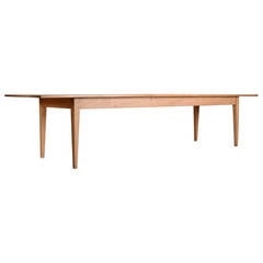 Huge Antique Pine & Elm Dining Table