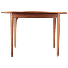 Rare Danish Teak Folding Table by Poul M. Volther