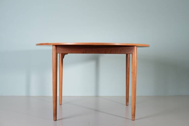 Rare Danish Teak Folding Table by Poul M. Volther