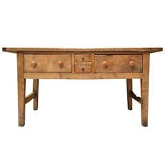 Fabulous 
Very Rare Antique Sycamore Server