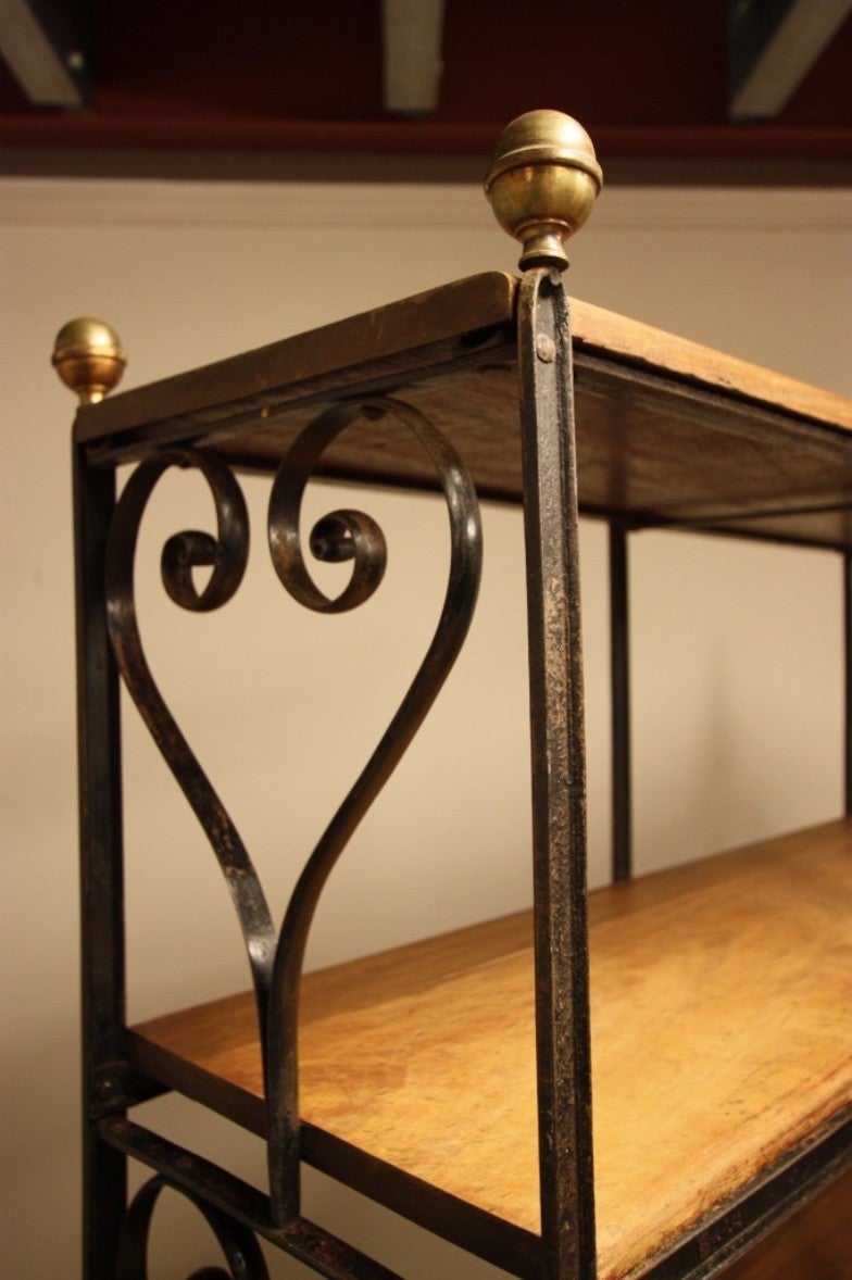 19th Century Antique Wrought Iron Deed Rack. In Excellent Condition In Lancashire, GB