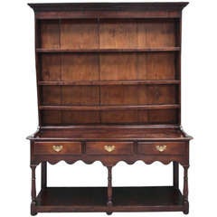 18th Century Antique Oak Llandovery Dresser