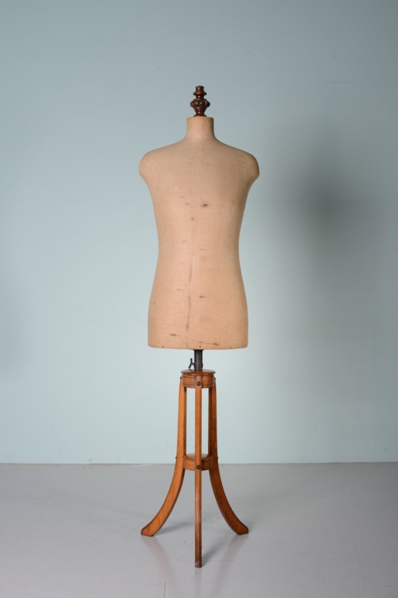 Edwardian Antique Tailors Dummy by Harris & Sheldon