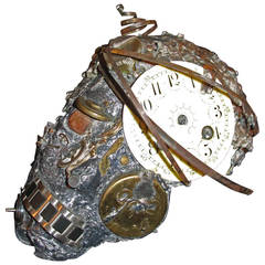 Dada Mask with Clock