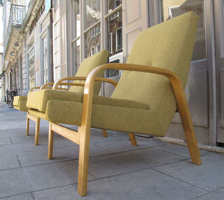 Mid-Century Modern Arp - Guariche, Motte, Mortier - Pair of Armchairs For Sale