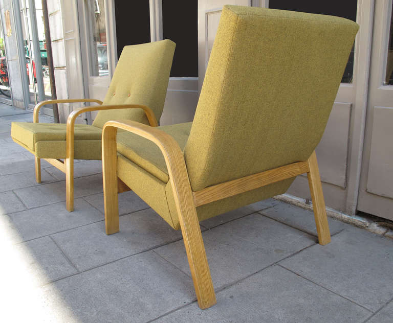 French Arp - Guariche, Motte, Mortier - Pair of Armchairs For Sale