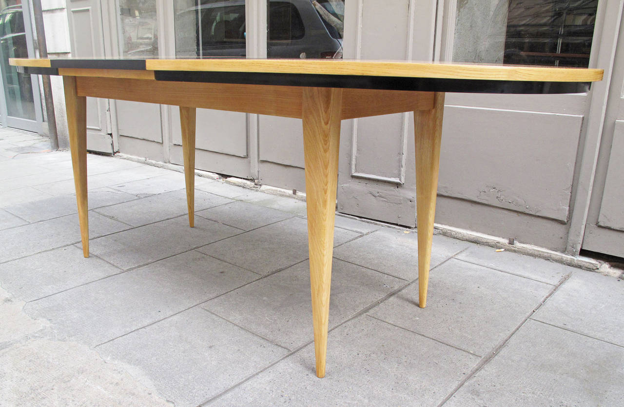 French Charles Ramos Extendable Dining Table For Sale