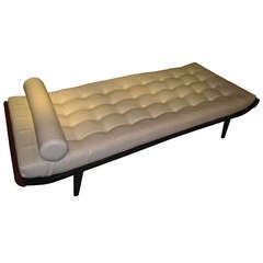 Dirk Cordemeijer Leather Cleopatra Daybed for Auping