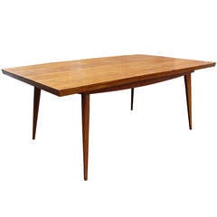 Vintage Stella Oak Table Pierre Jeanneret Style Of