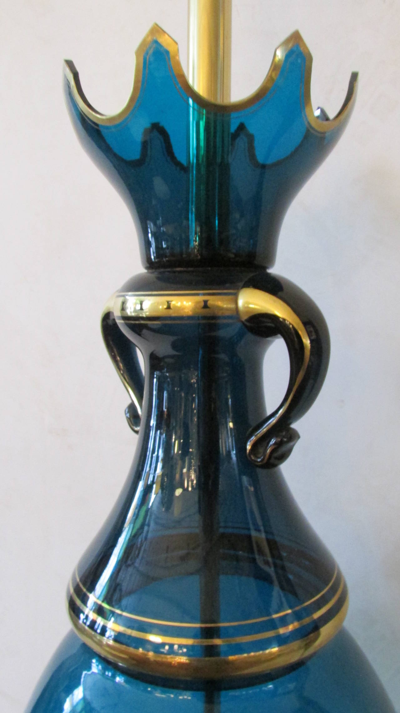 Murano Glass Lamp by Marbro 3