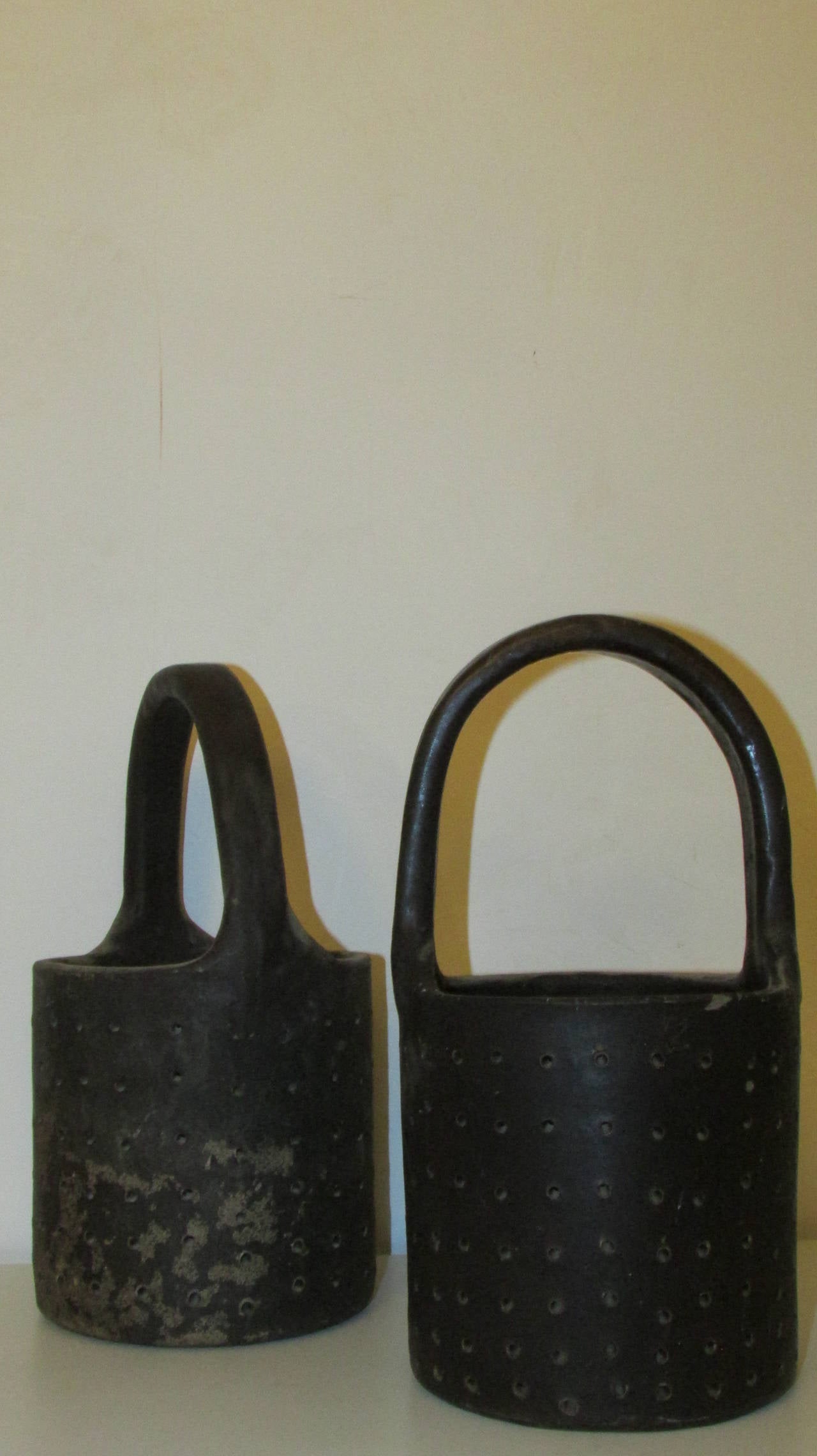 Antique American Industrial Foundry Crucible Strainers For Sale at 1stDibs