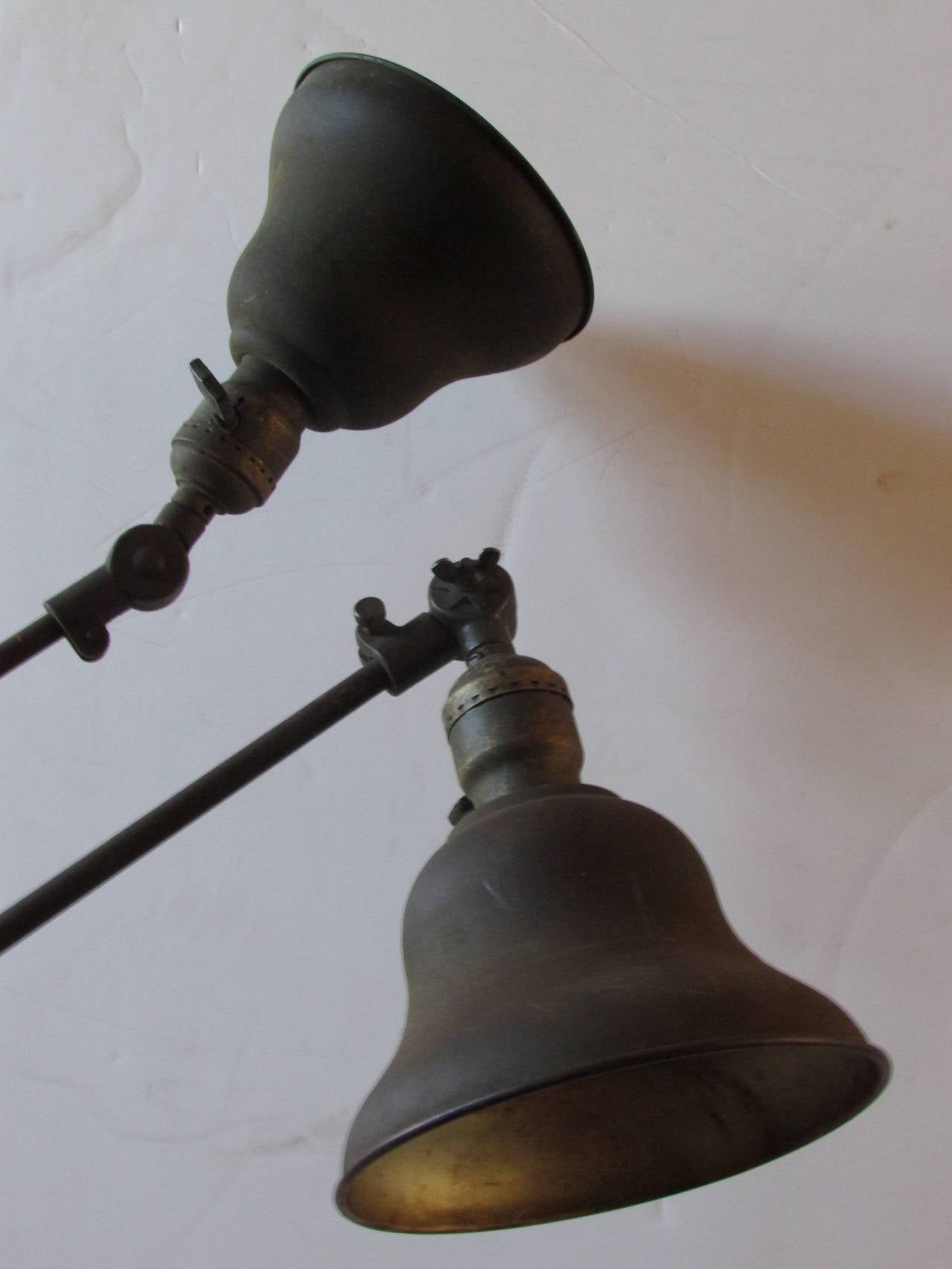 Early Industrial Dazor Floating Lamps 2