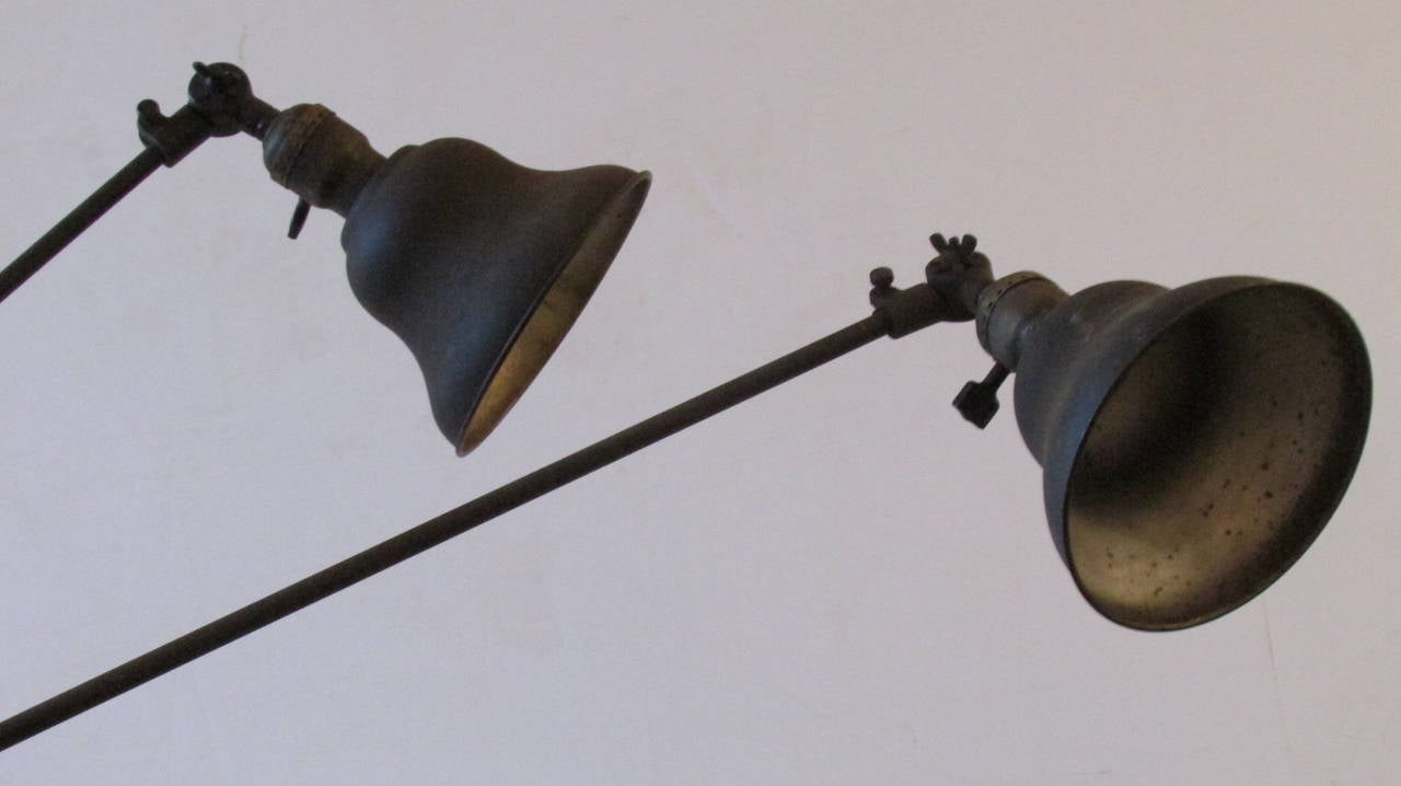 20th Century Early Industrial Dazor Floating Lamps