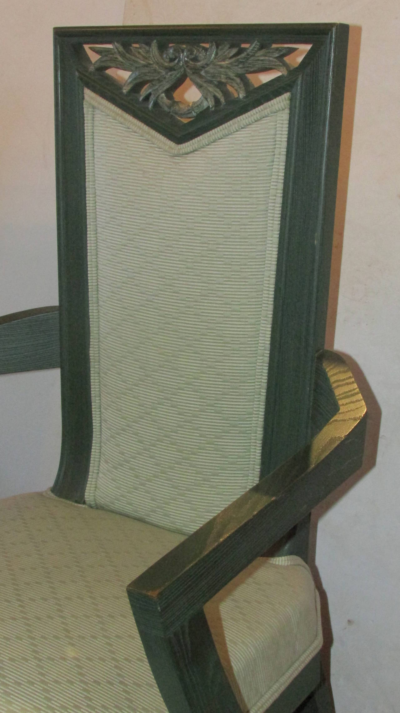 American Set of Eight Dining Room Chairs by James Mont