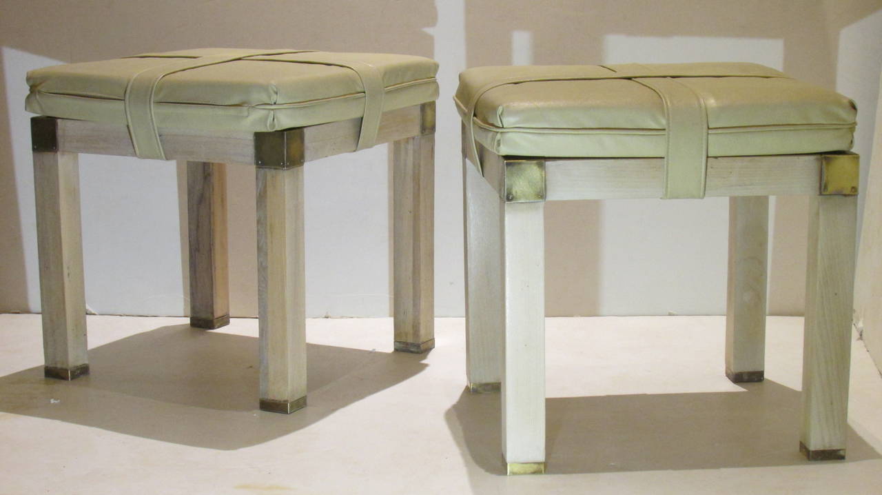Mid-20th Century Campaign Stools