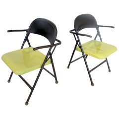 Bauhaus Style Metal Folding Chairs