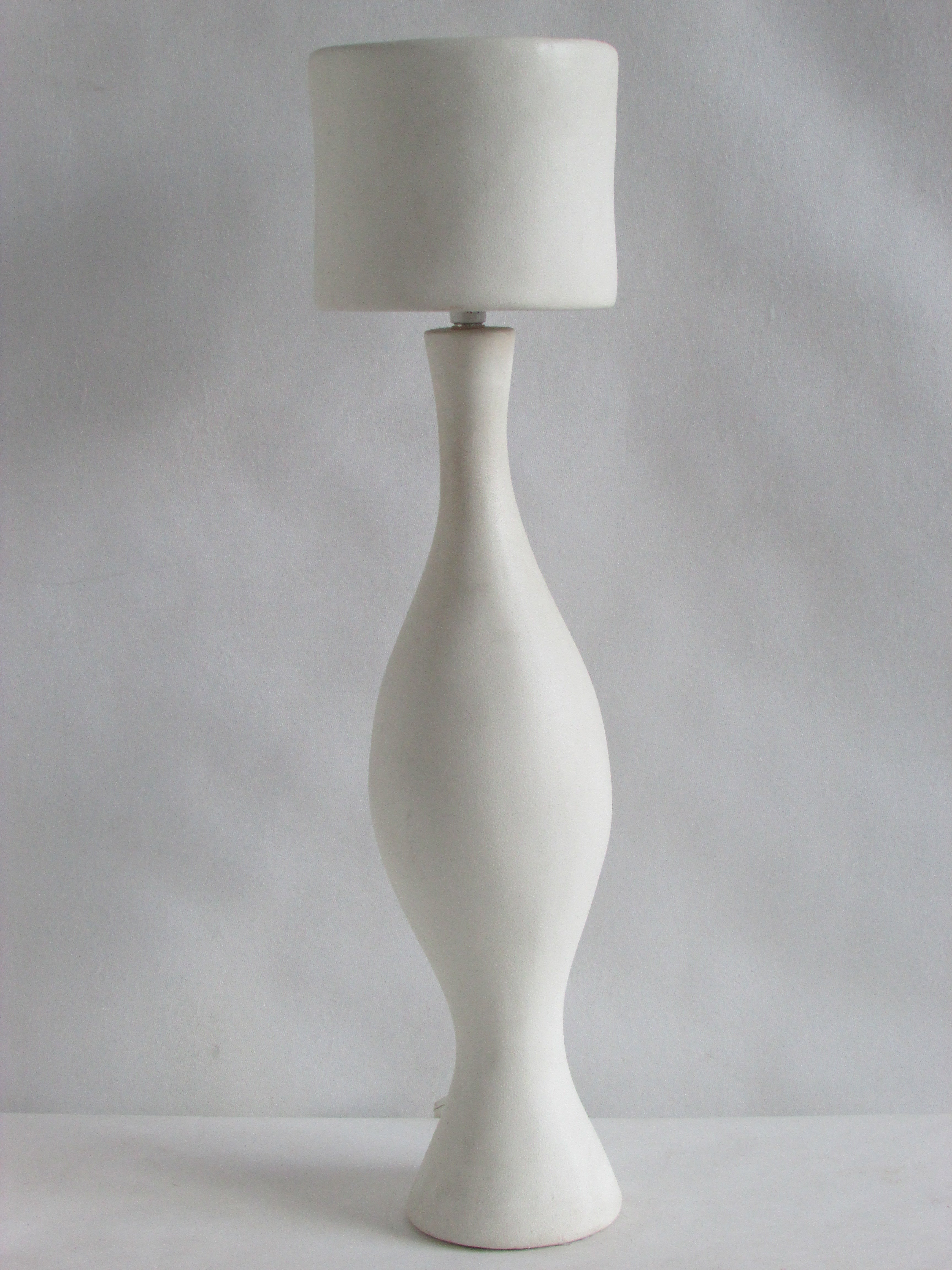 Modernist Ceramic Lamp - Style Of Jean-Michel Frank