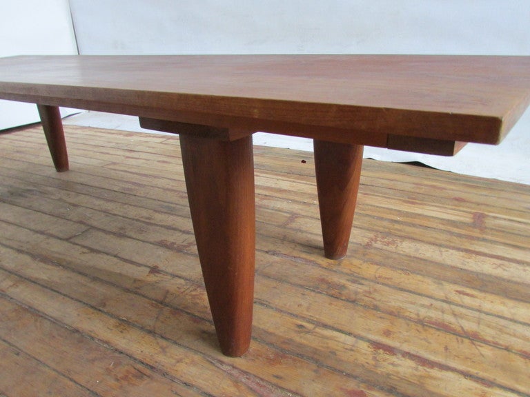 Danish Modern Low Table Benches By Hans Christiansen 1