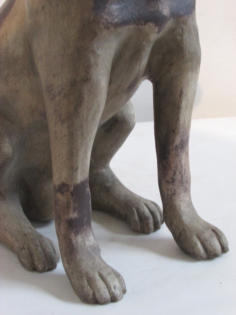 Life Sized Terracotta Jack Russell Terrier 4