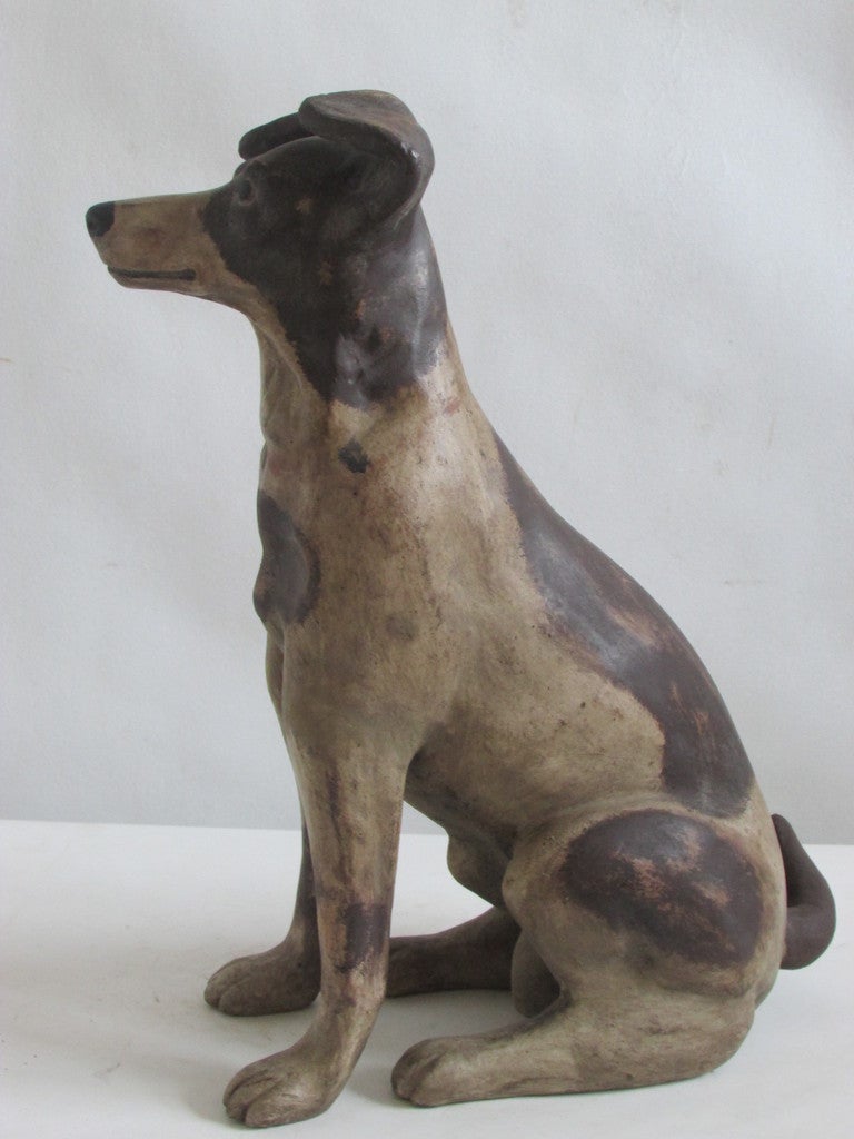 jack russell terrier statue