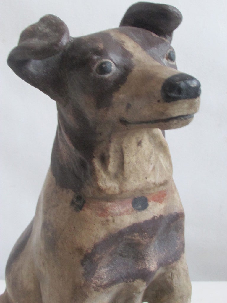 Life Sized Terracotta Jack Russell Terrier 1