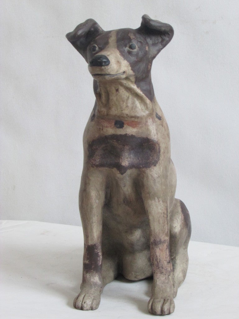 Life Sized Terracotta Jack Russell Terrier 3
