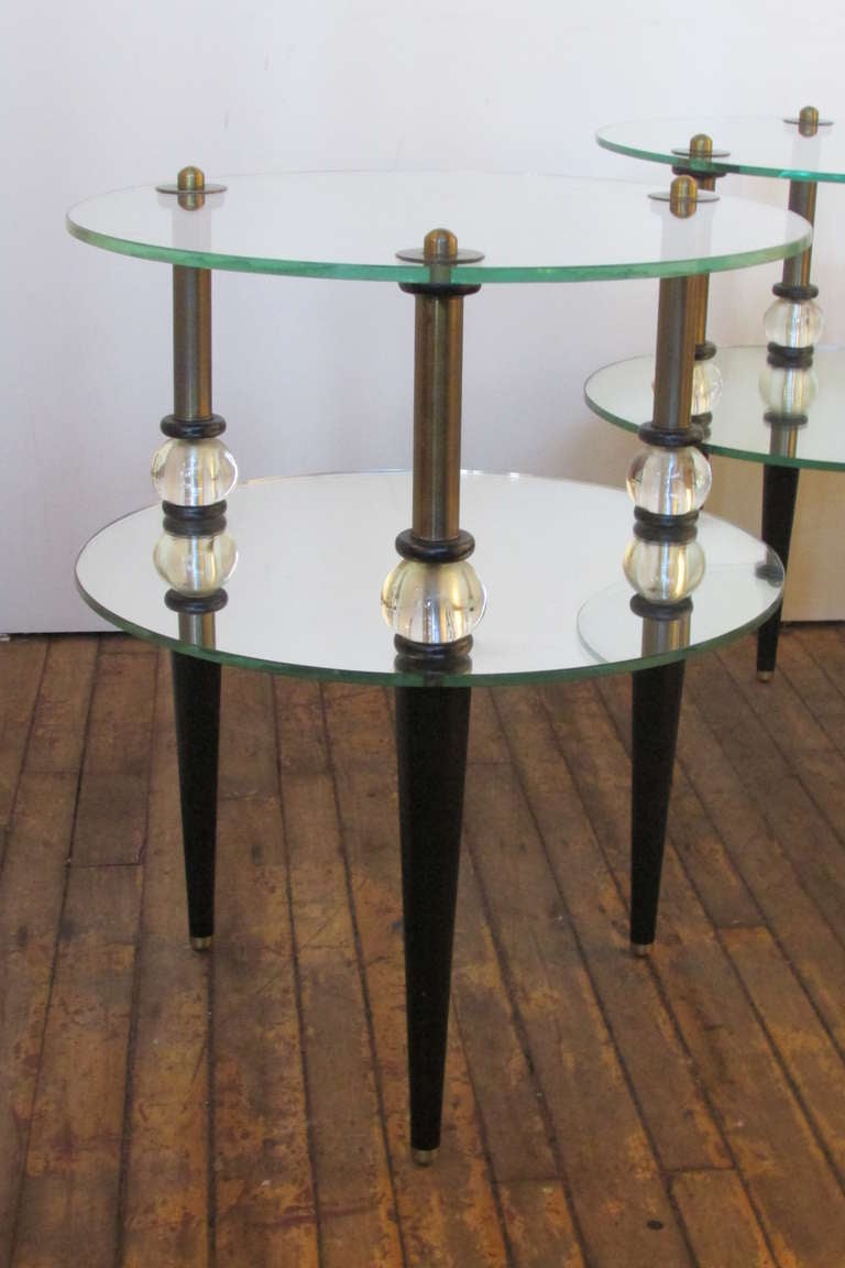 Art Moderne Two Tiered Tables 1